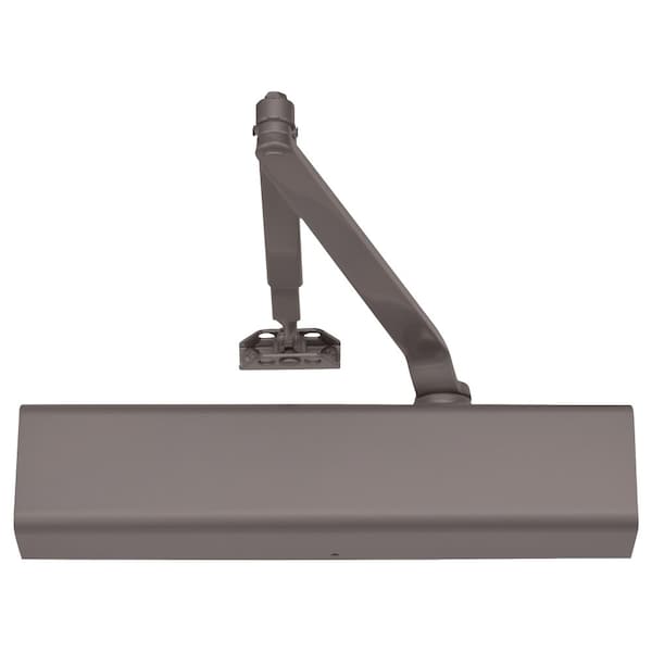 Grade 1 Tri Mount Door Closer, Push or Pull Side, Double Lever Arm Regular, Adjustable Size 1 to 6,